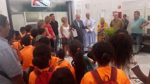 El Defensor del Pueblo Andaluz y del Menor recibe a los niños y niñas saharauis